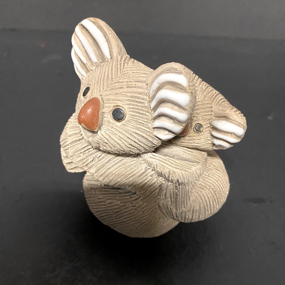 Artesania Riconada Koala & Baby Figurine. Cute Collection Piece.